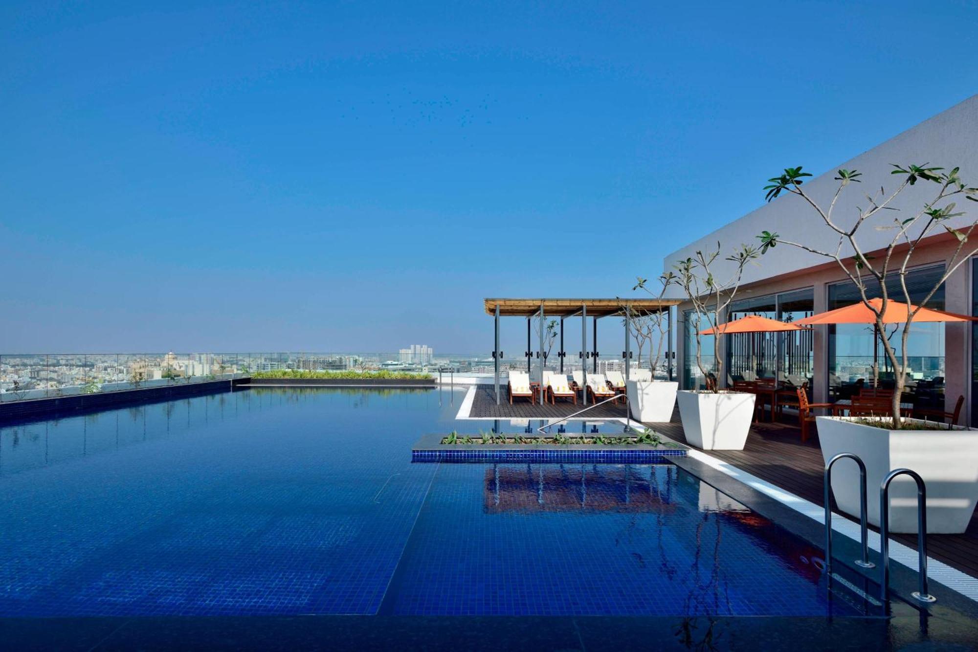 Marriott Executive Apartments Haydarabad Dış mekan fotoğraf
